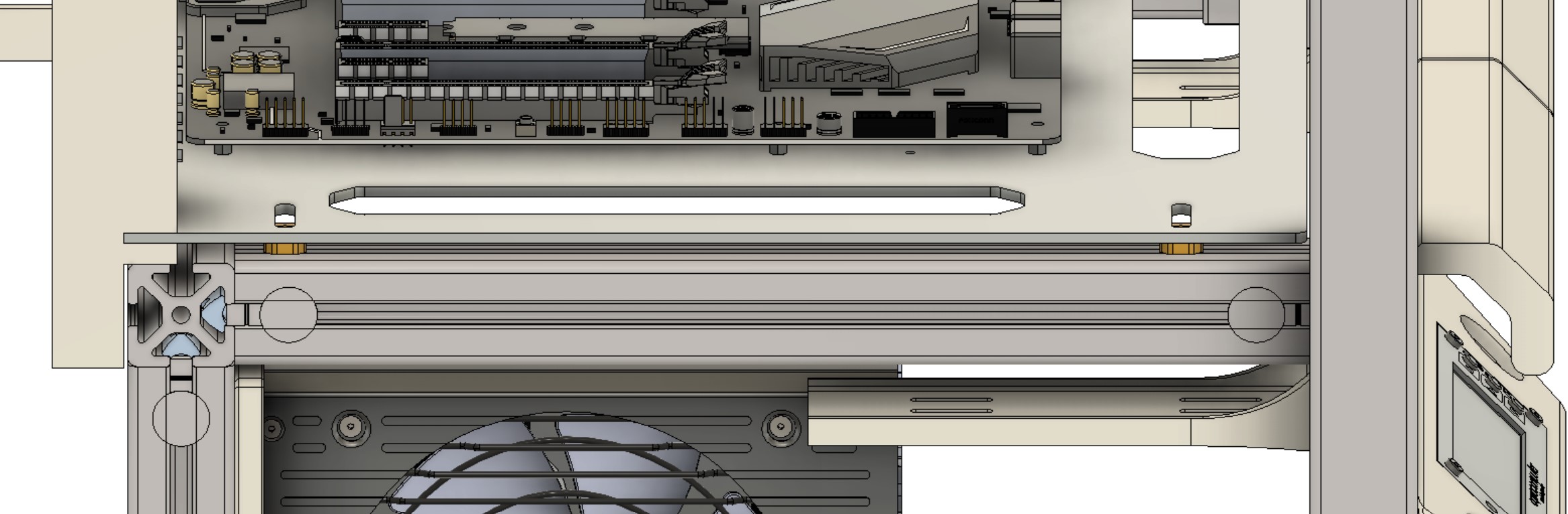 Left Drawer – Motherboard Tray