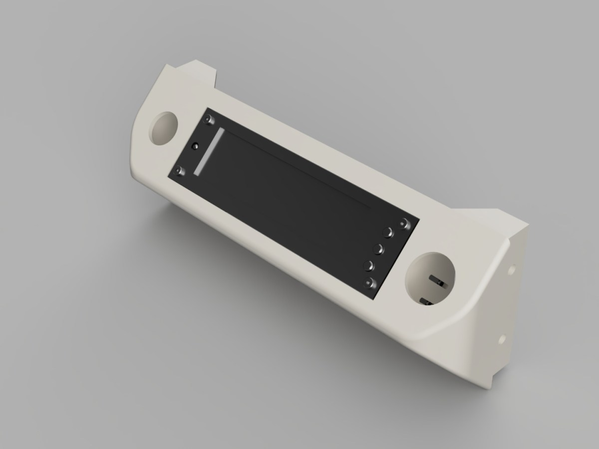 Desk-PC 2.0 Update: New 3D-Printed Front Cover